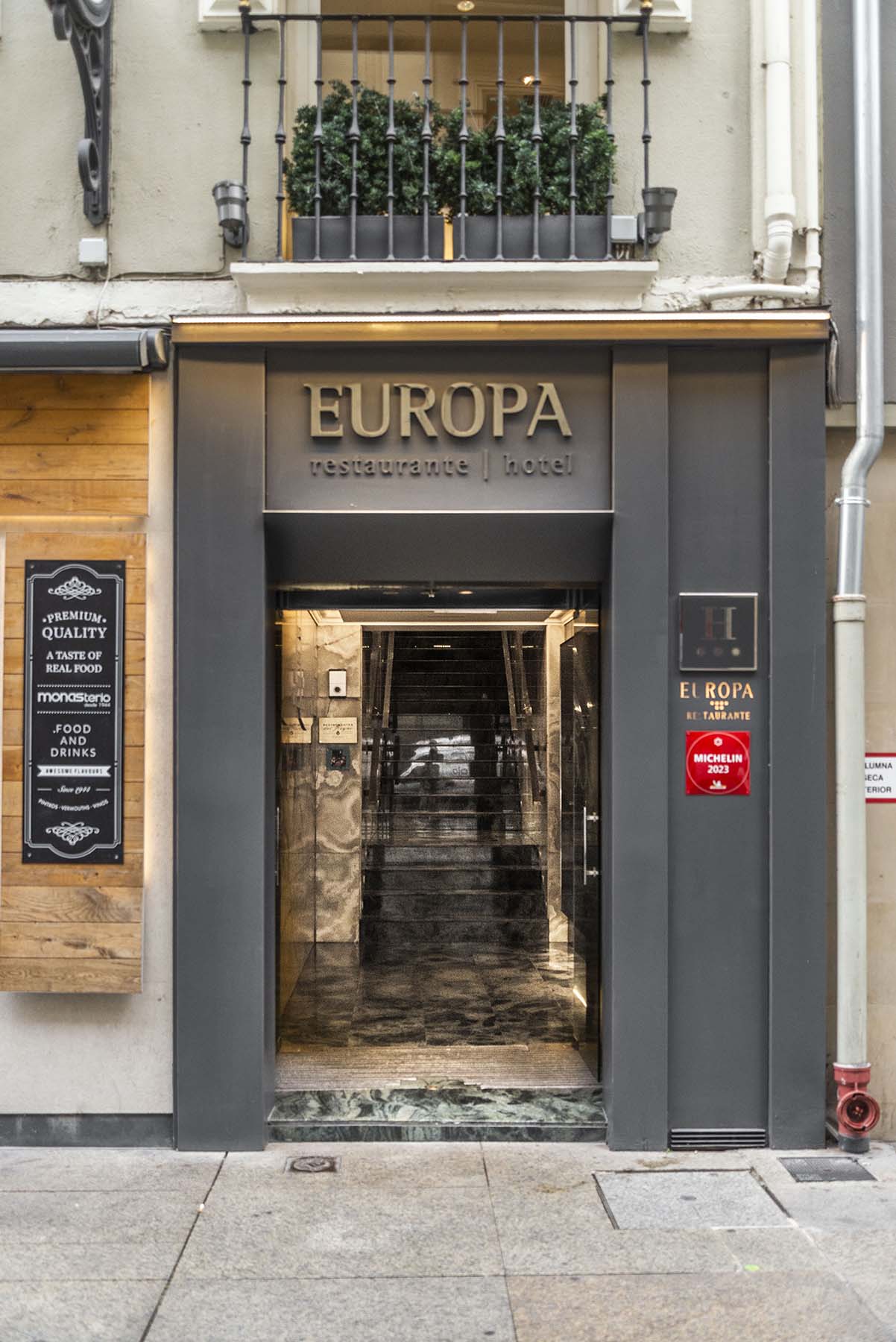 Fachada Restaurante Europa